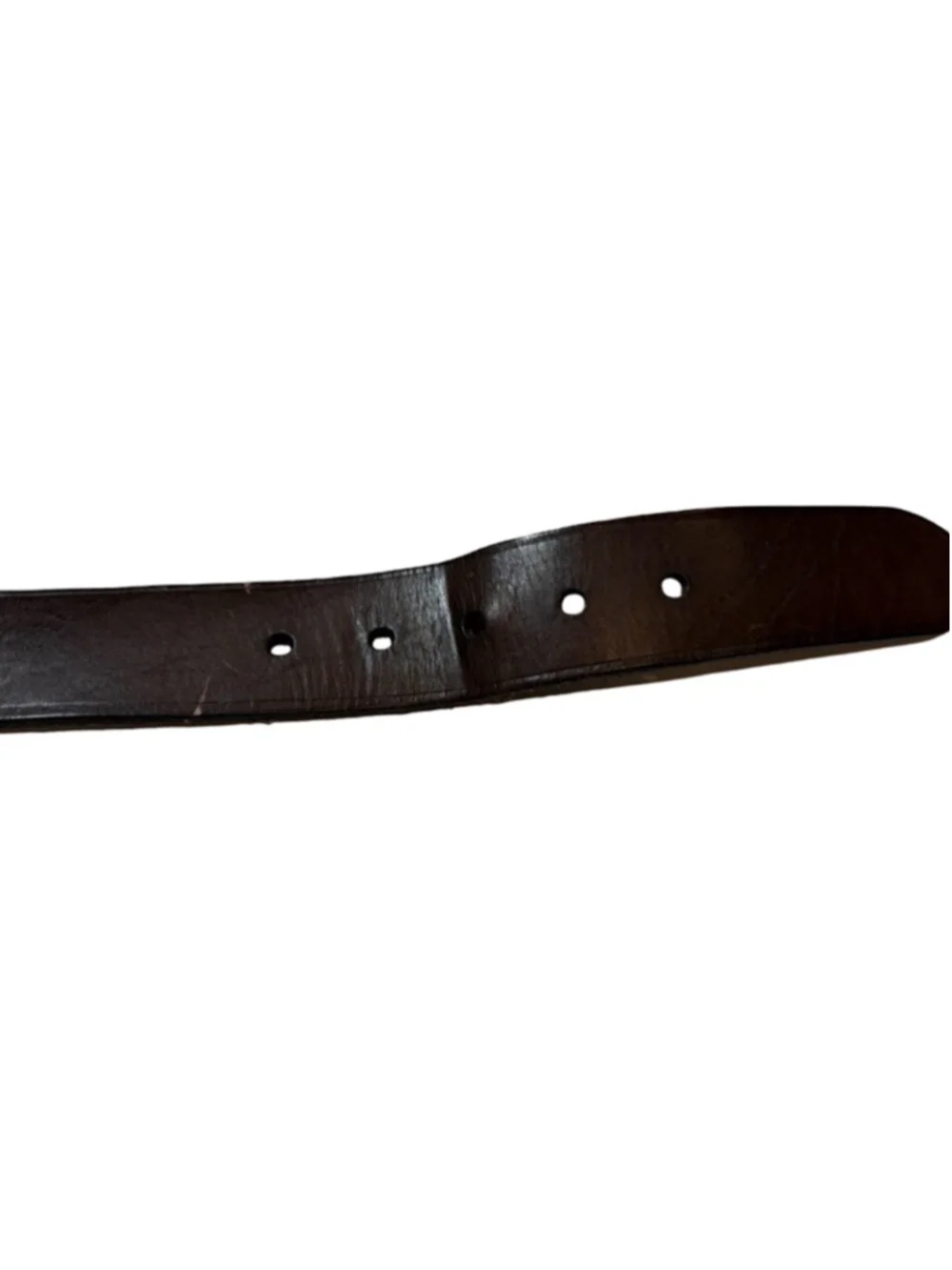 Robert Graham Leather Belt Brown Paisley Accent Detail Size 42 Designer